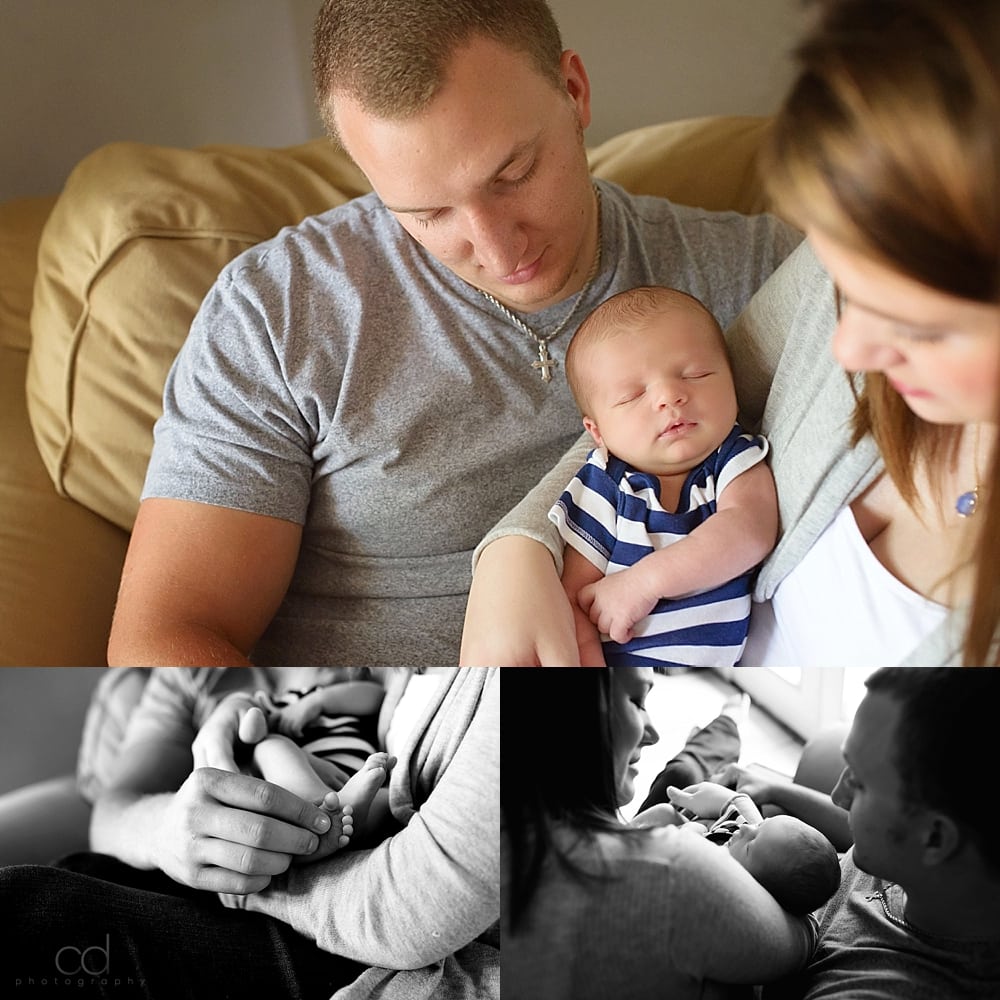 Toledo Newborn Photographer; lifestyle newborn photography 