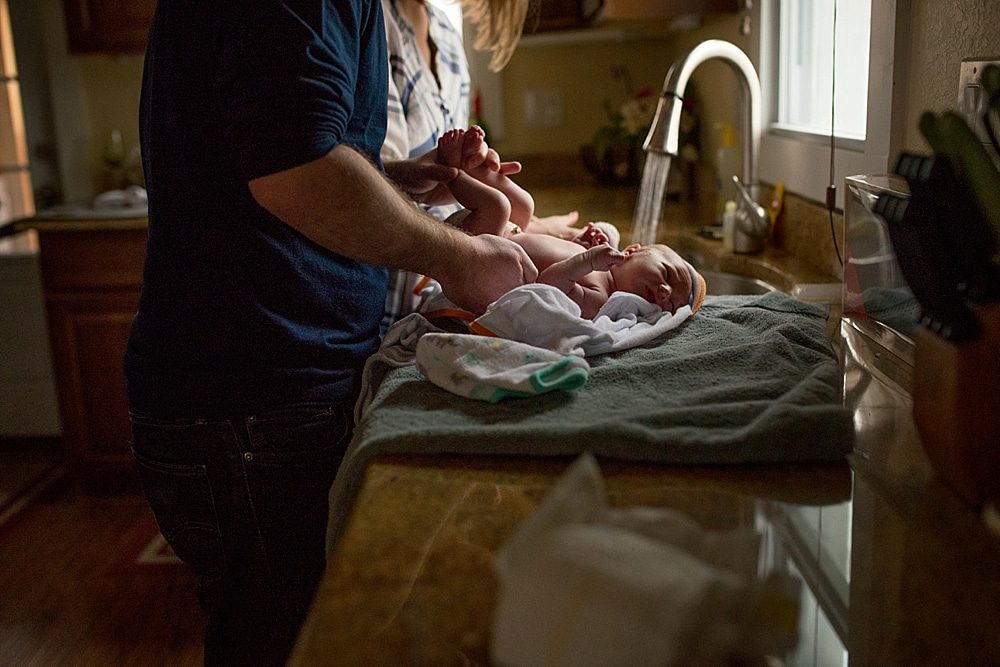 Toledo Ohio Lifestyle Newborn Photographer 