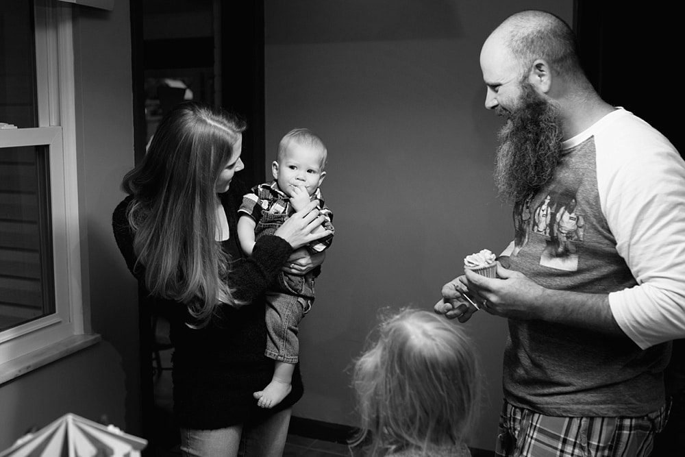 Event Photographer Toledo Ohio boy family at birthday party photo by Cynthia Dawson Photography 