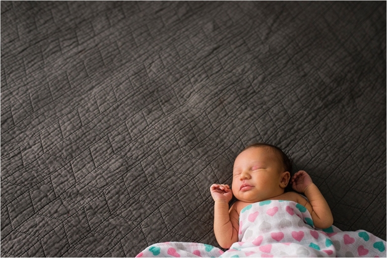 Toledo OH Newborn Photographer newborn sleeping photo by Cynthia Dawson Photography