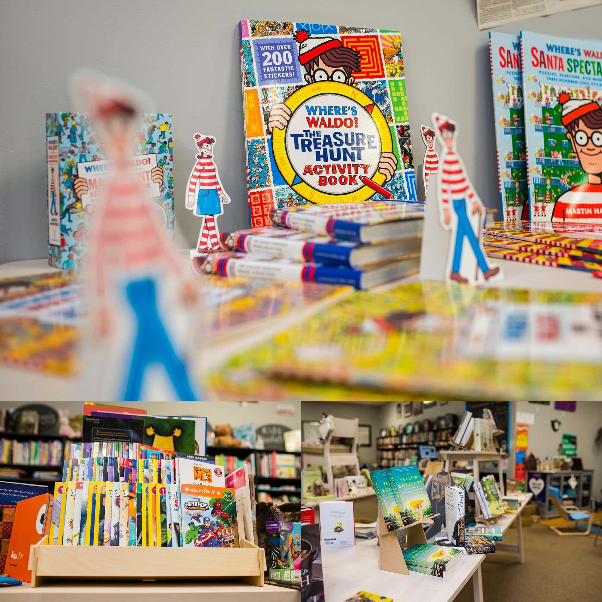 Gathering Volumes Bookstore photo by Cynthia Dawson Photography