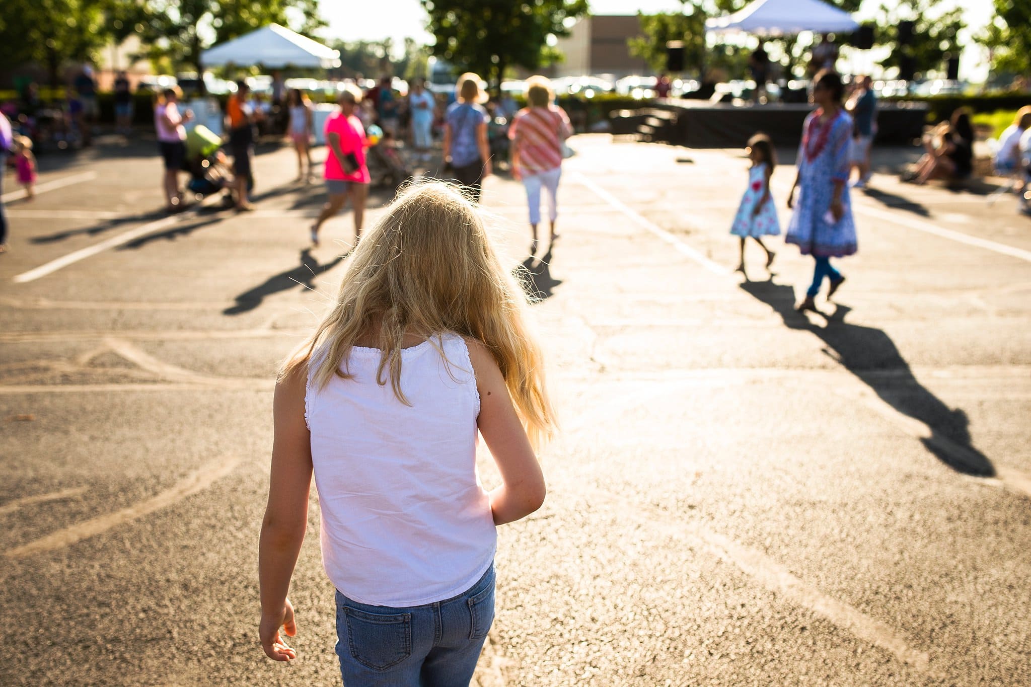 Toledo Family Photographer girl at festival photo by Cynthia Dawson Photography