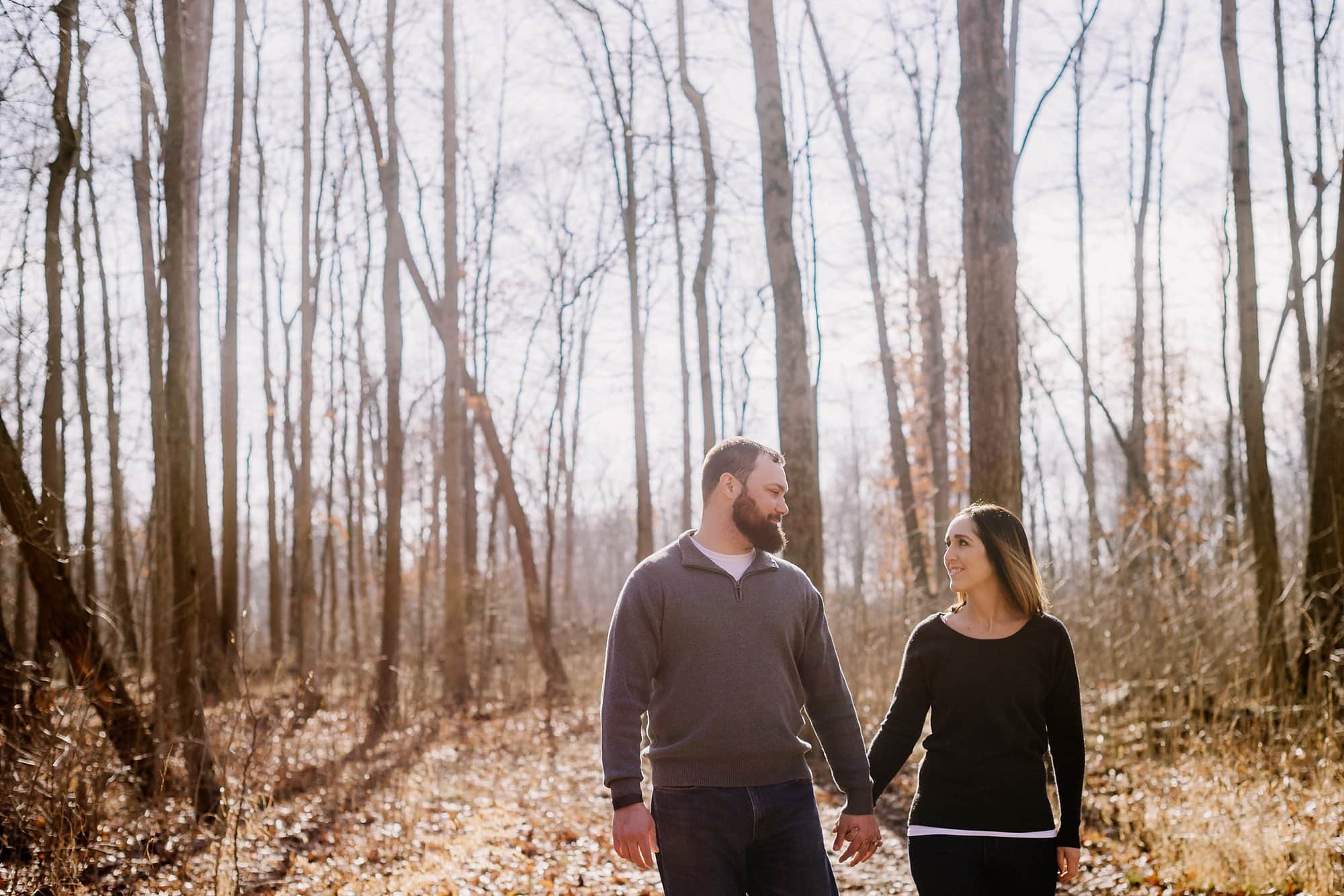 toledo ohio couple photographer couple walking photo by cynthia dawson photography