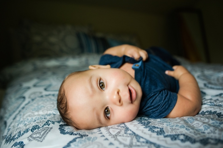Toledo Baby Photographer portrait of baby photo by Cynthia Dawson Photography