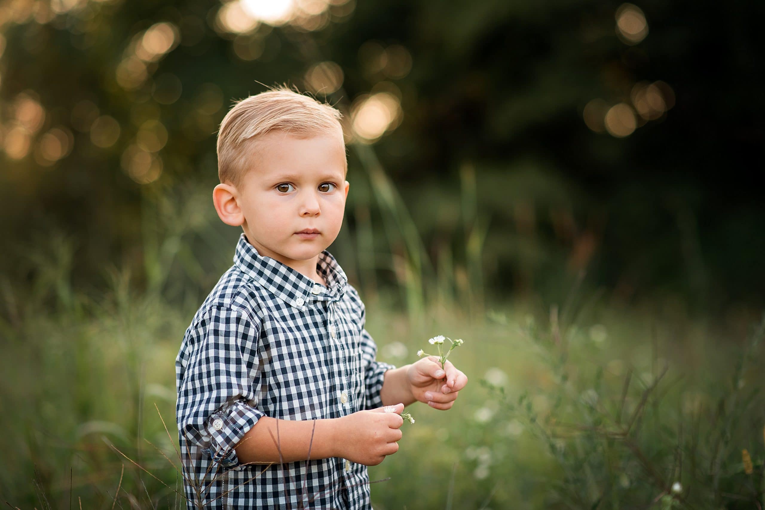 Toledo Family Photographer portrait of young toddler photo by cynthia dawson photography