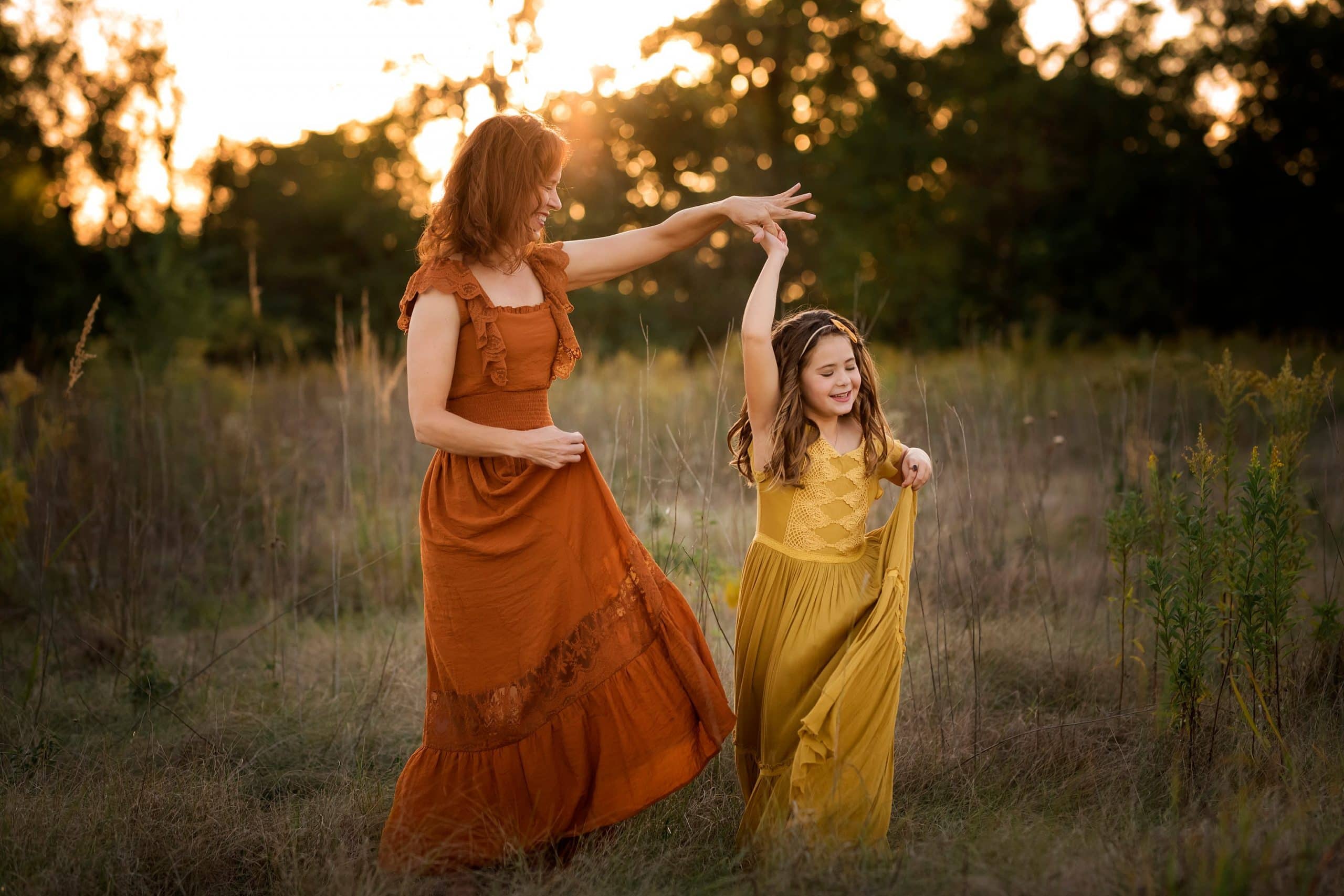 Outdoor family photos in toledo ohio