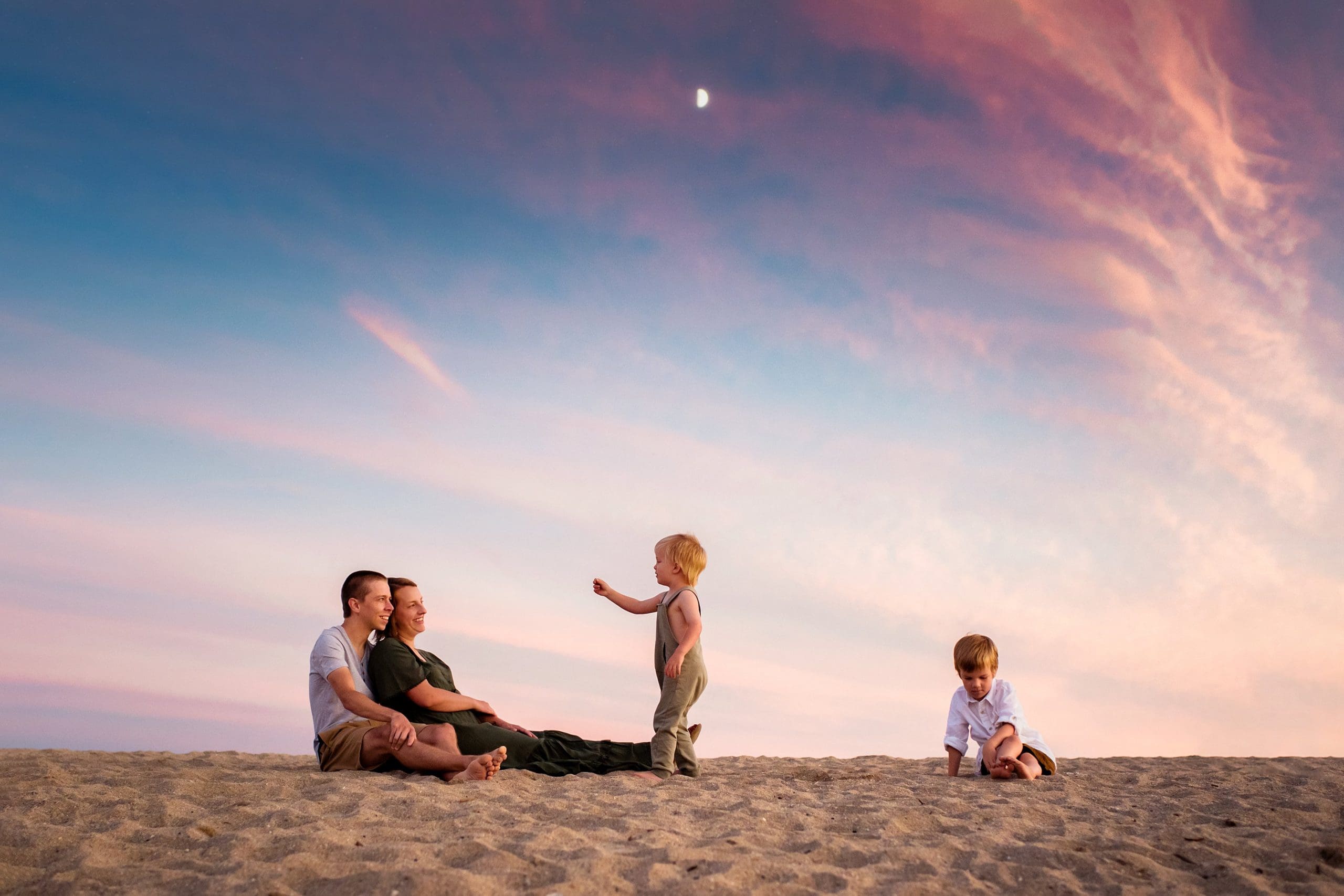 Family Photos at Maumee Bay