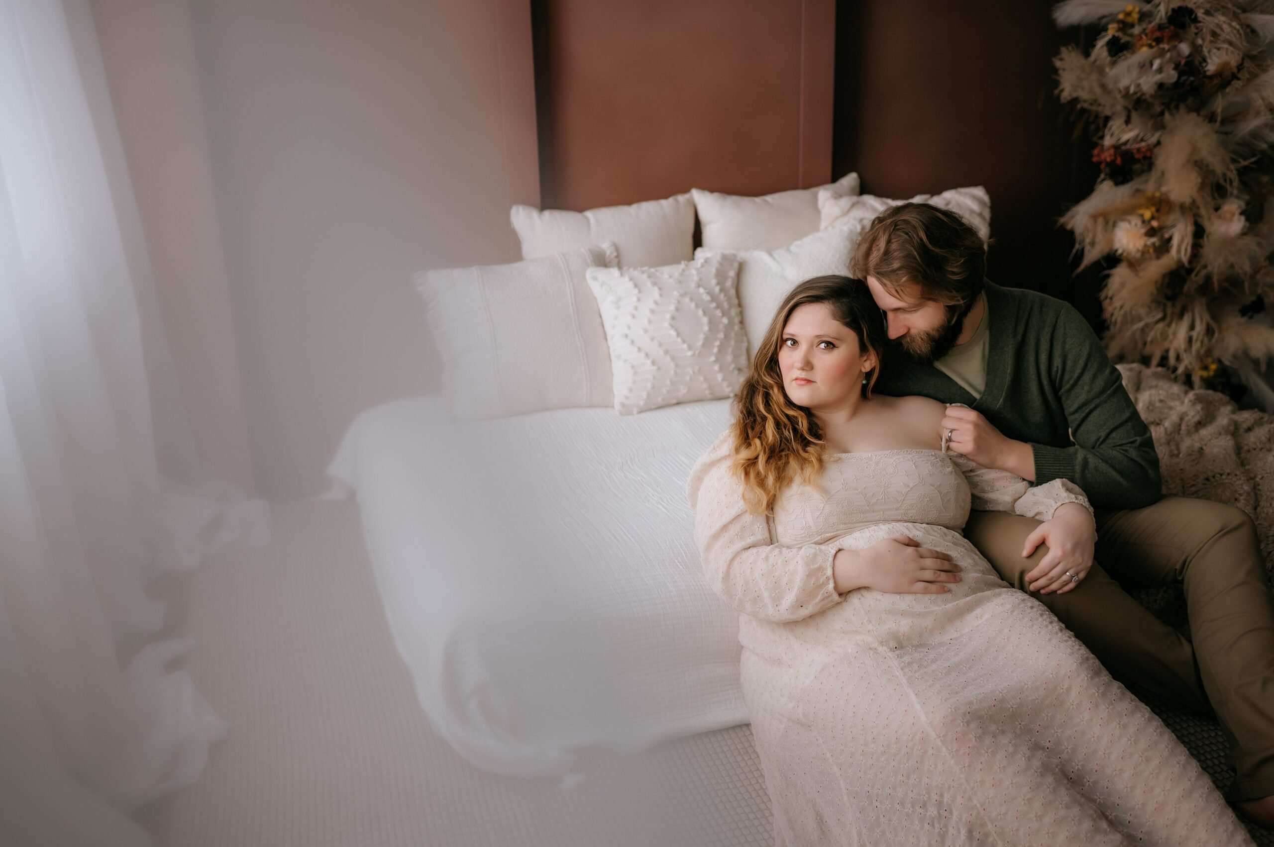 Studio Maternity Session in Toledo