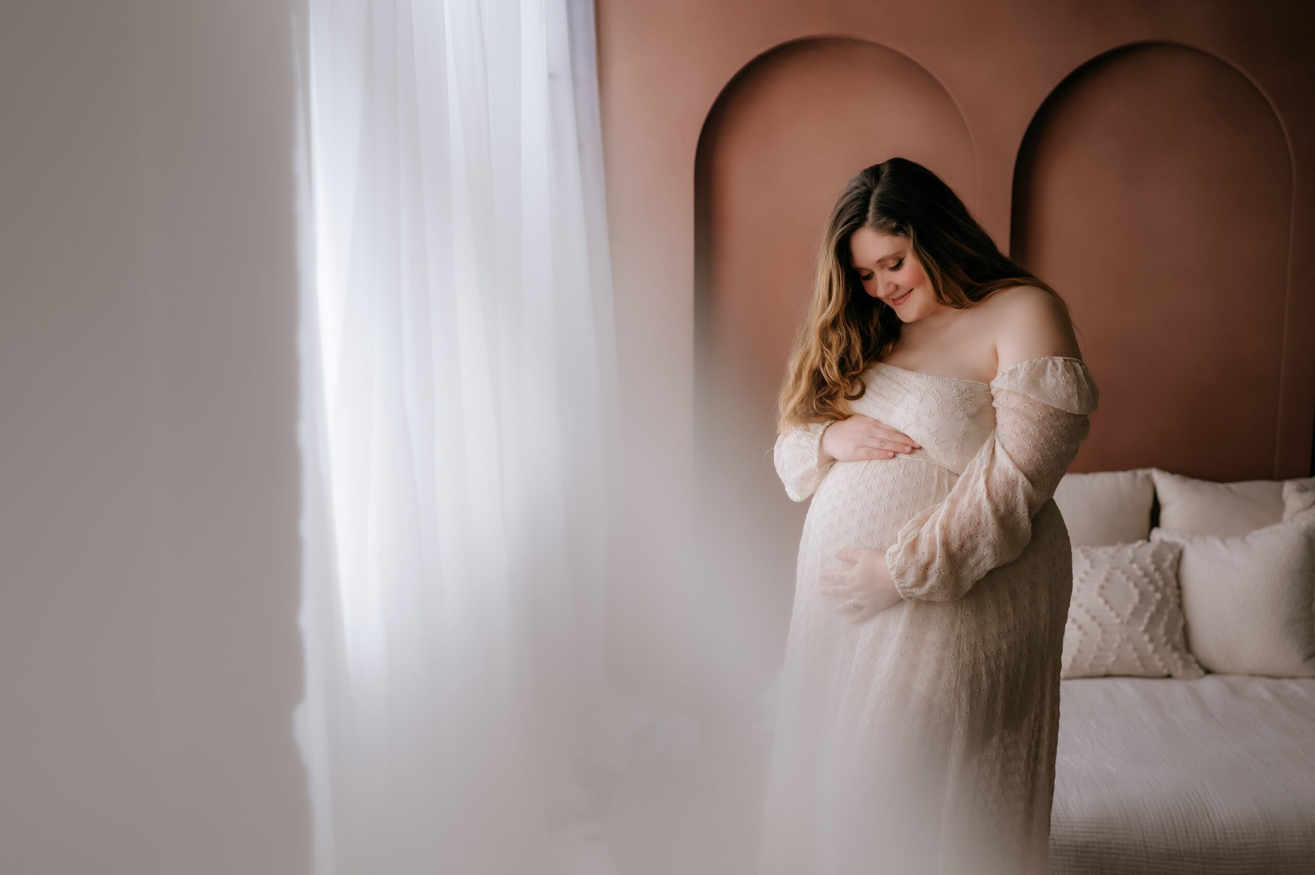 Studio Maternity Session in Toledo