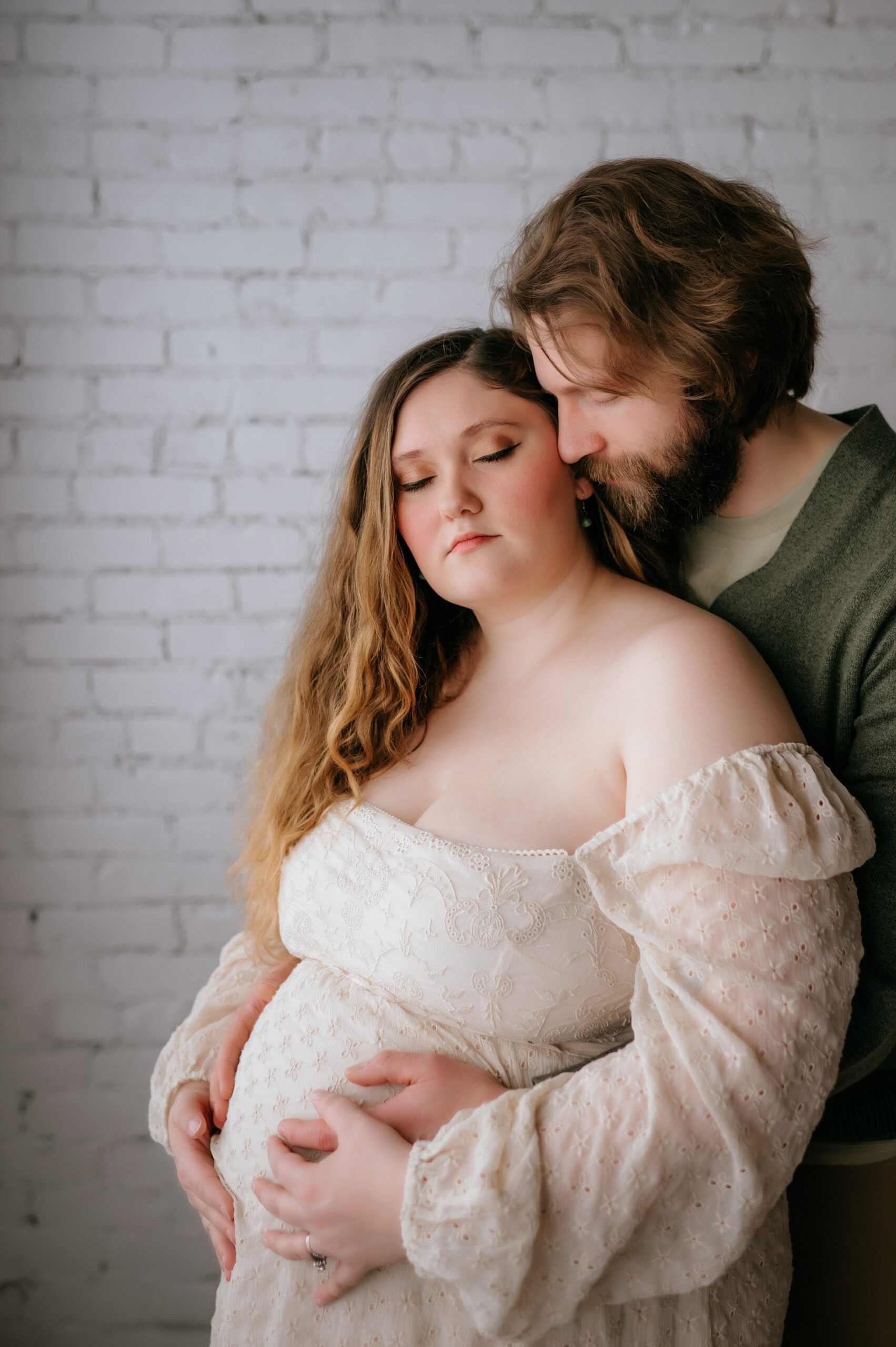 Studio Maternity Session in Toledo