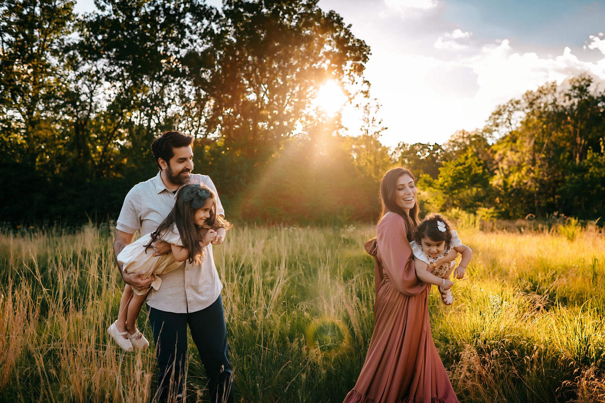 Sunset Family Photography Toledo