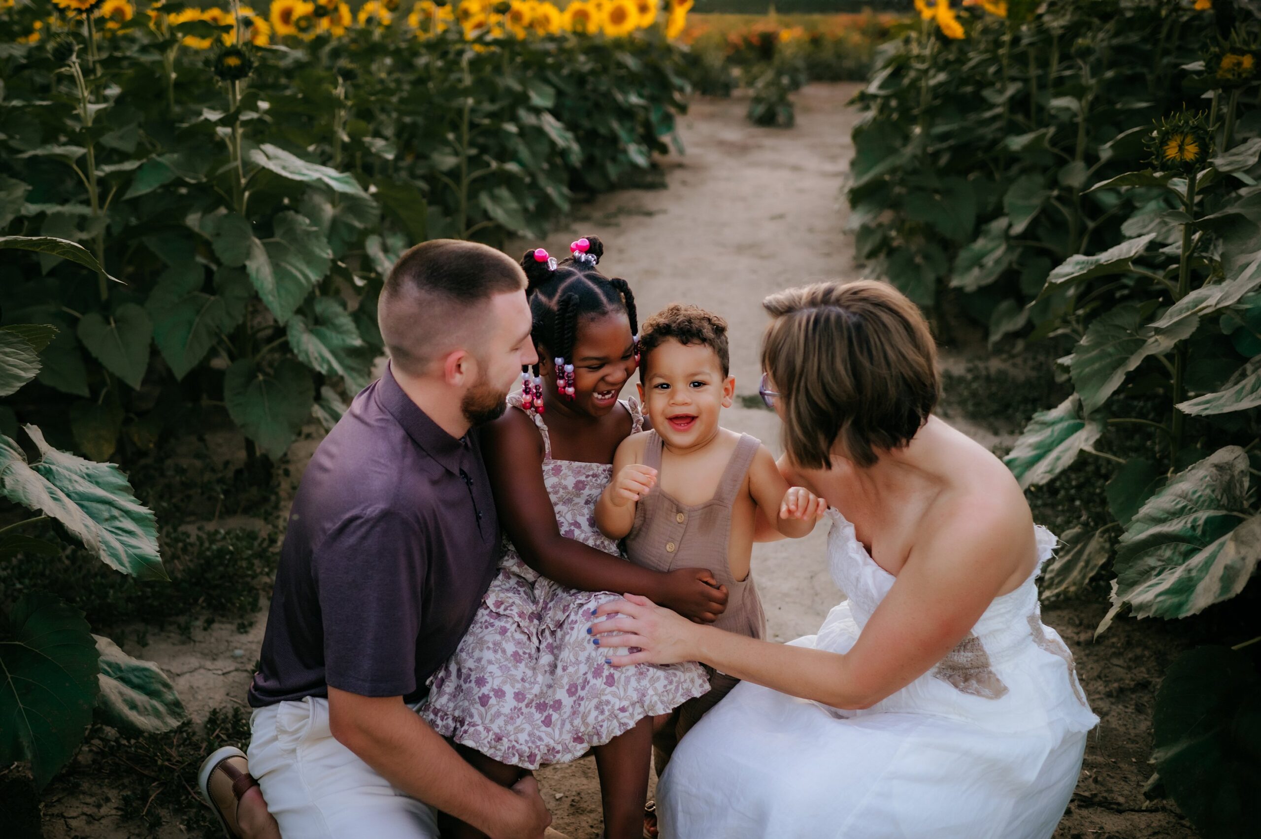 Photo Session at Gust Brothers Flower Farm