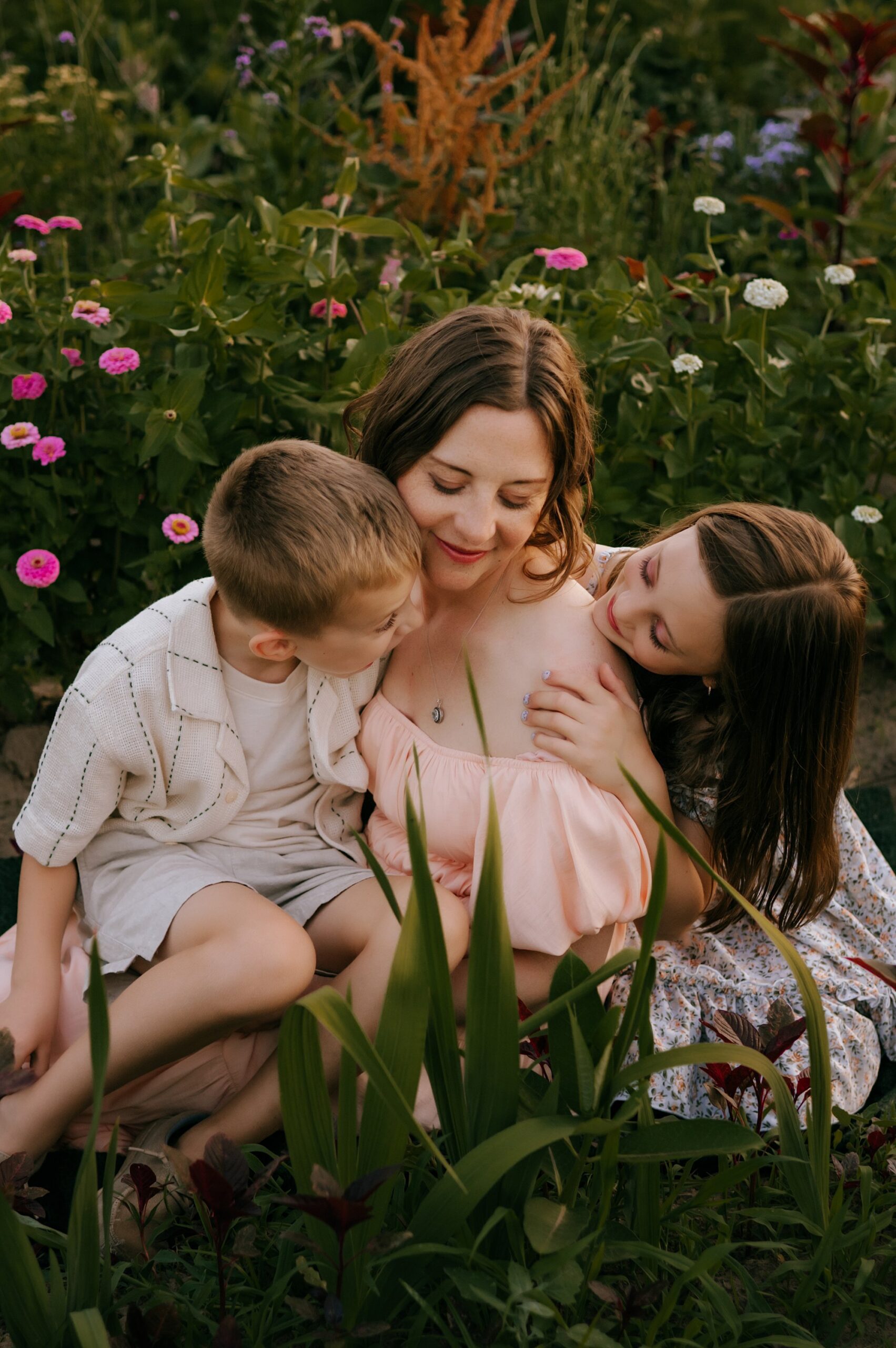 photos at the flower farm in toledo ohio