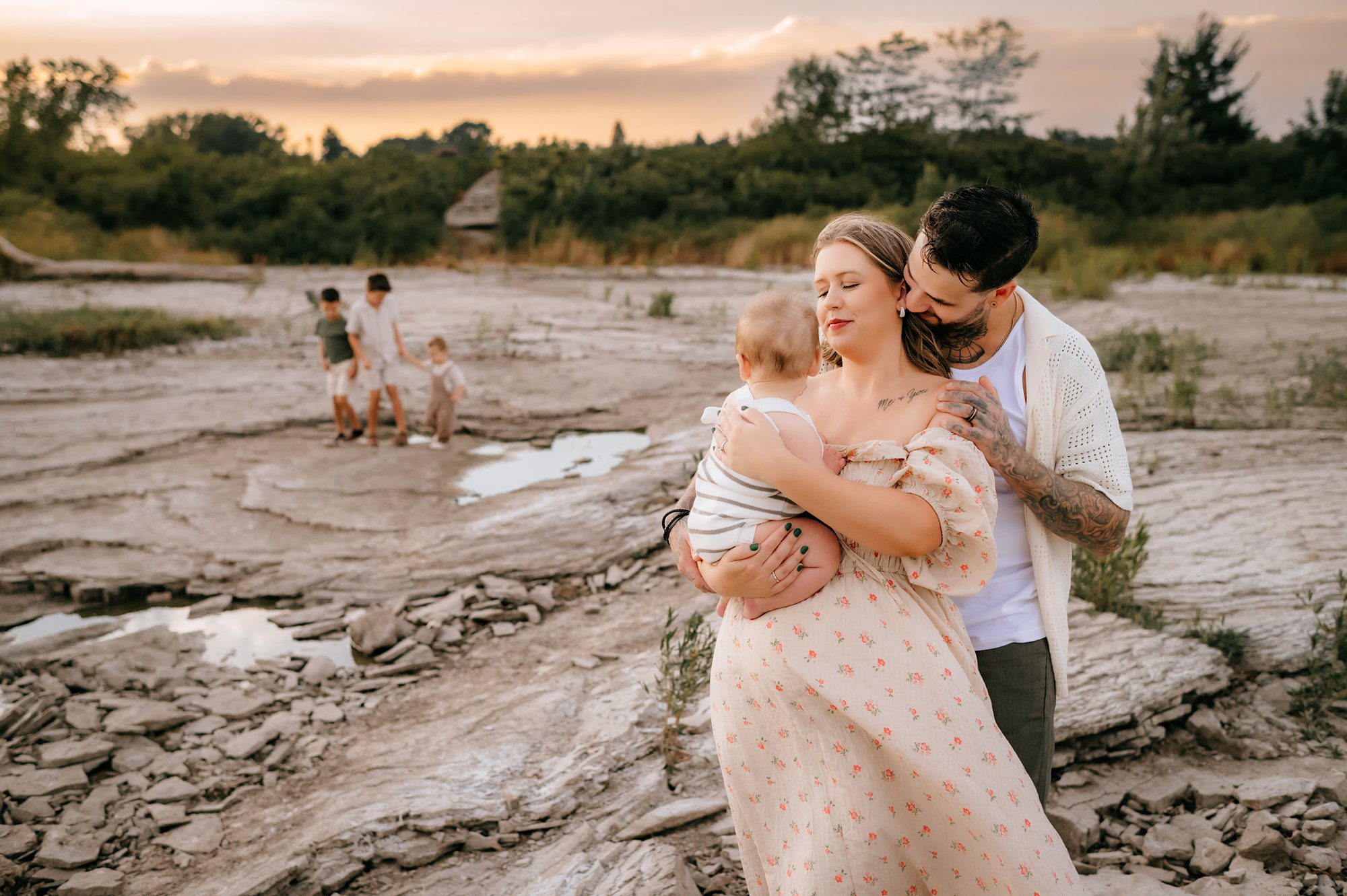 Photos on the Maumee River - Fun Family Photos